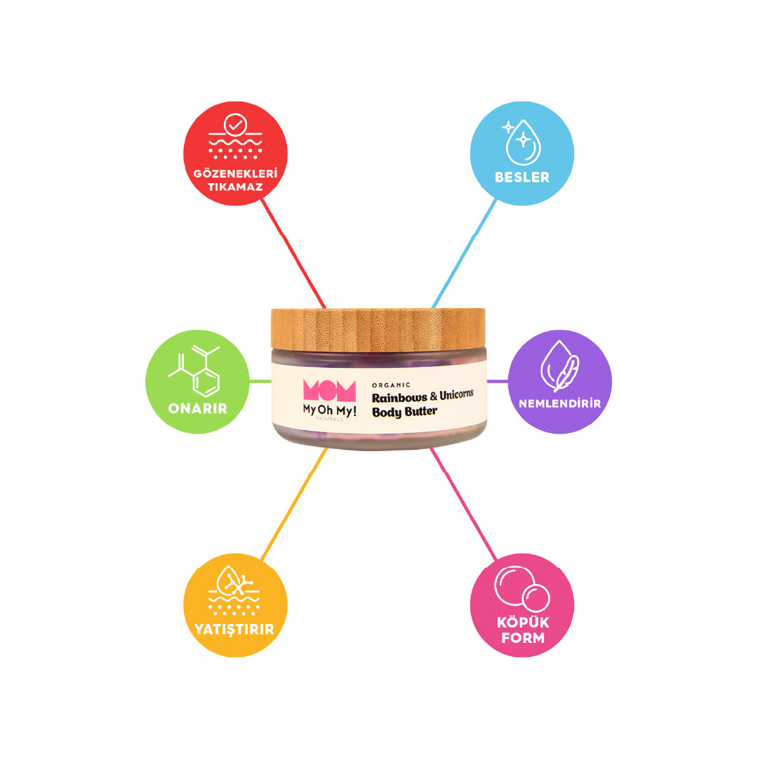 Rainbows and Unicorns | Organic Kids Body Butter