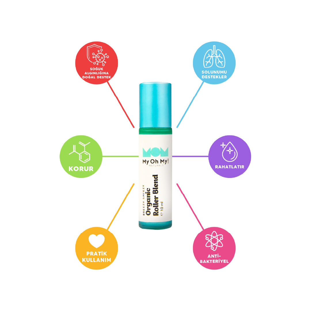 Breezy Sneezy | Organik Soğuk Algınlığına Destek Roller +2 YAŞ