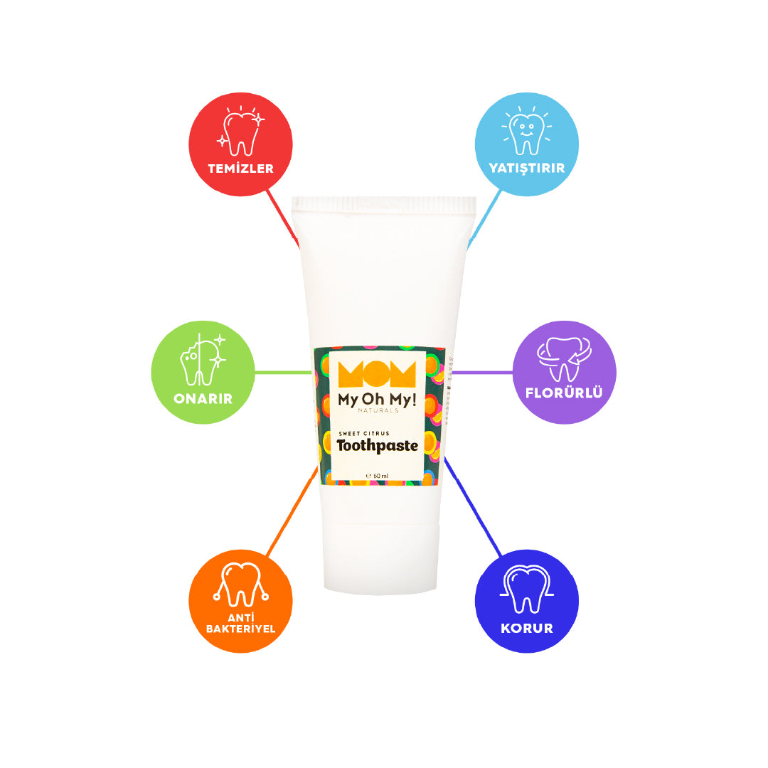 Sweet Citrus | Organic Sweet Orange Essential Oil & Fluoride Kids Toothpaste