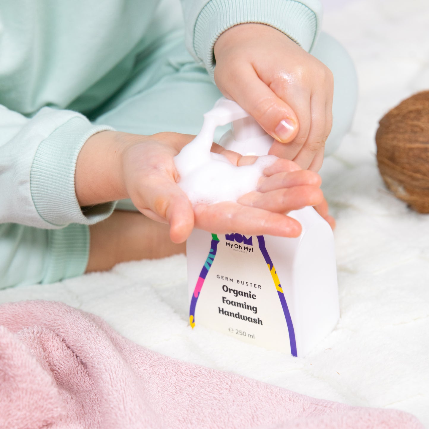 Germ Buster | Organik Köpük Çocuk El Sabunu
