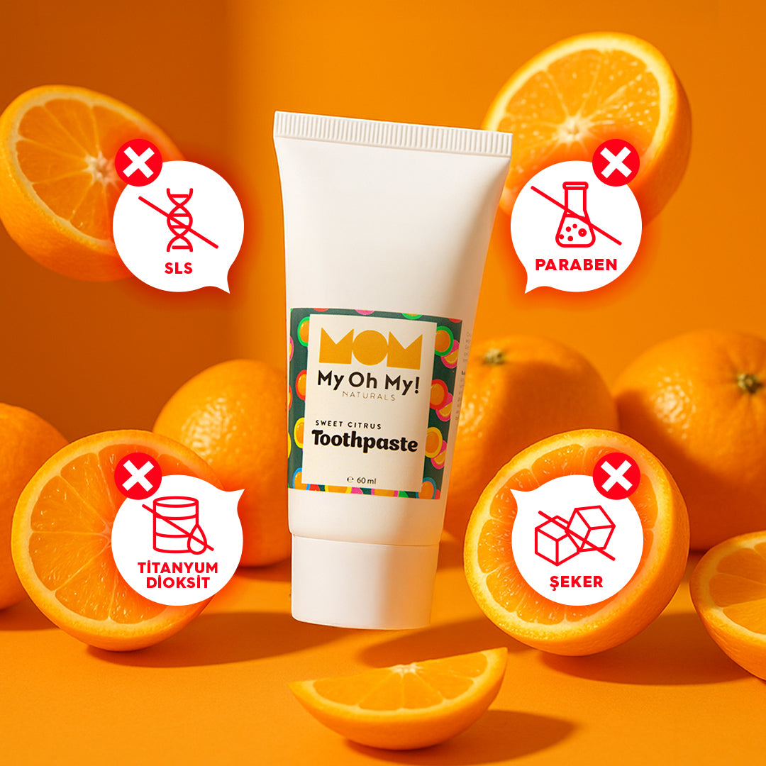 Sweet Citrus | Organic Sweet Orange Essential Oil & Fluoride Kids Toothpaste