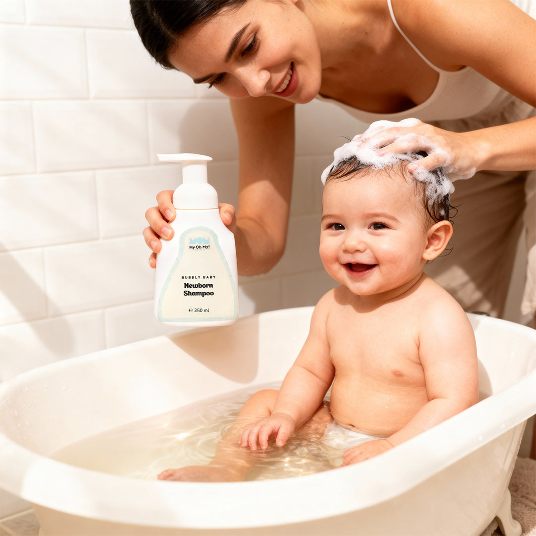 Bubbly Baby | Natural Newborn Baby Foaming Shampoo