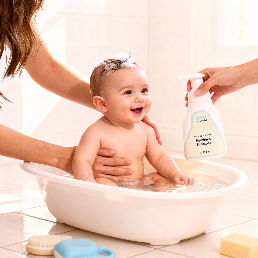Bubbly Baby | Natural Newborn Baby Foaming Shampoo